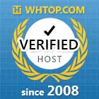 Scala Hosting is verified by whtop.com