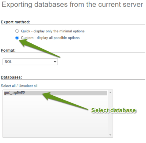 How to Import and Export a MySQL Database