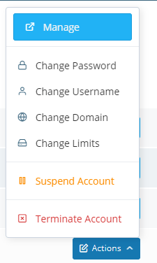 How to Terminate an Account?