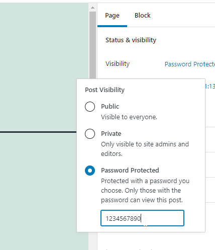 How to Password-protect WordPress Pages