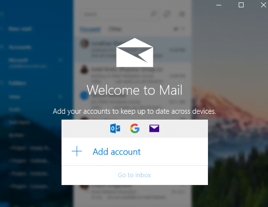 Add my Microsoft 365 email to Mail (Windows)